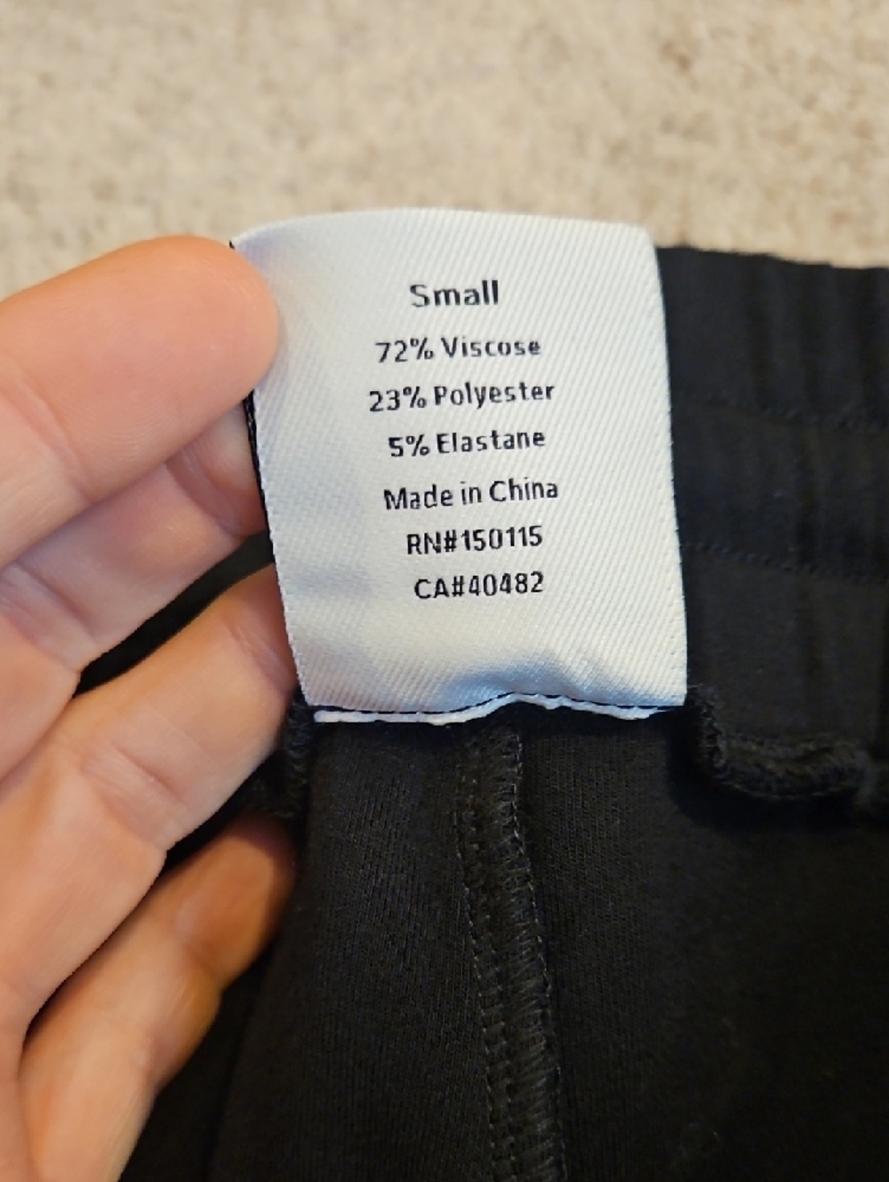 Varley Black Wide-Leg Pull-On Pants - Picture 3 of 11
